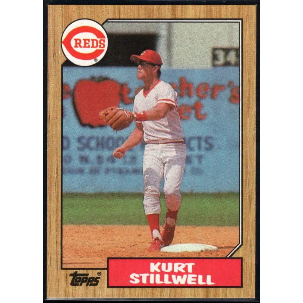 1987 Topps #623 Kurt Stillwell EX Excellent RC Rookie Cincinnati Reds Baseball Card Image 1