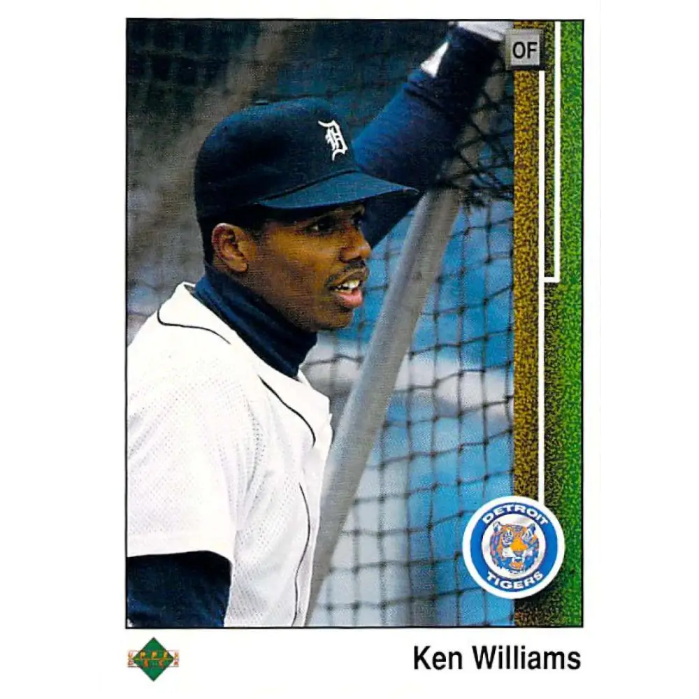 1989 Upper Deck #714 Kenny Williams NM-MT Detroit Tigers Baseball Card Image 1