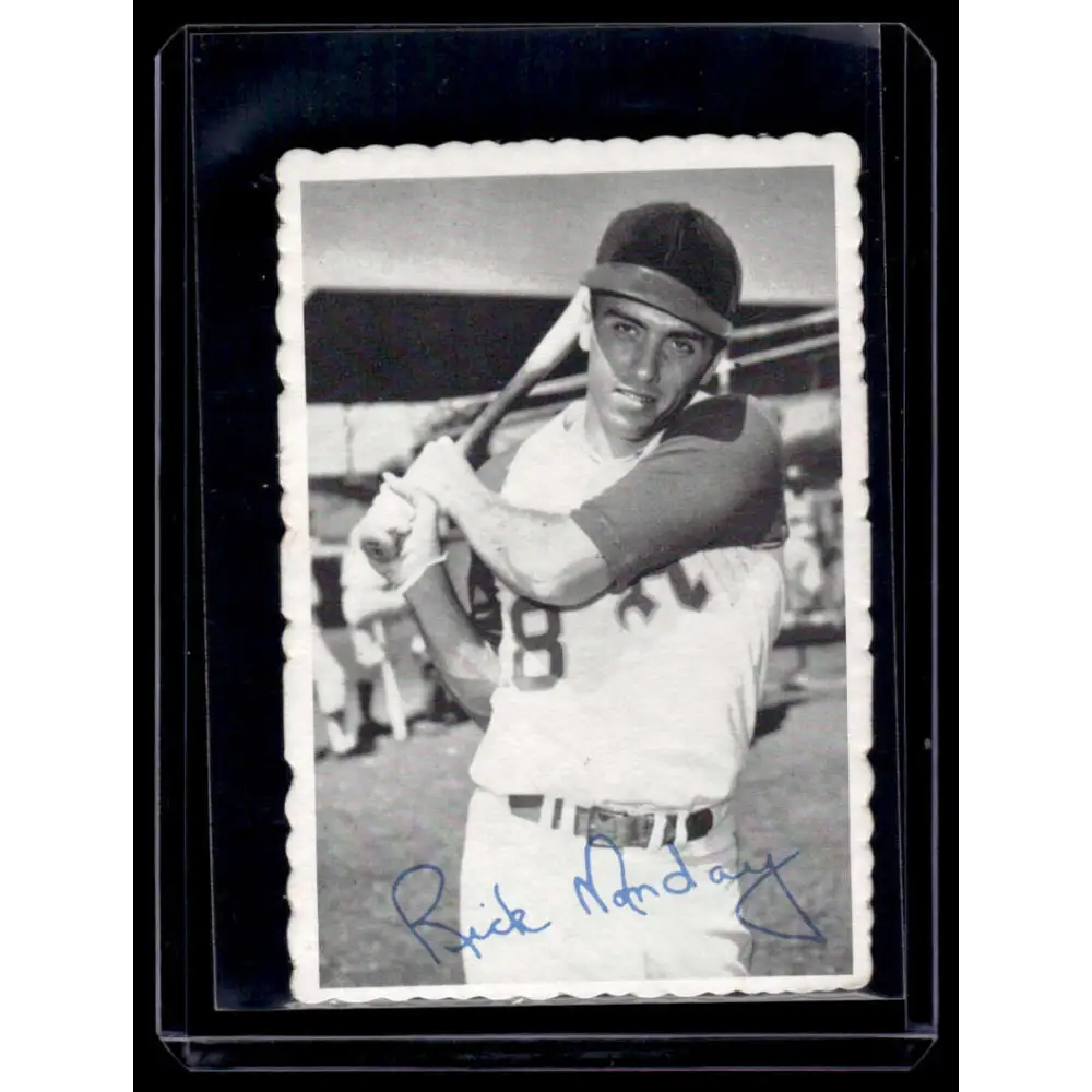 1969 Topps #14 Rick Monday EX Oakland Athletics Baseball Card Image 1