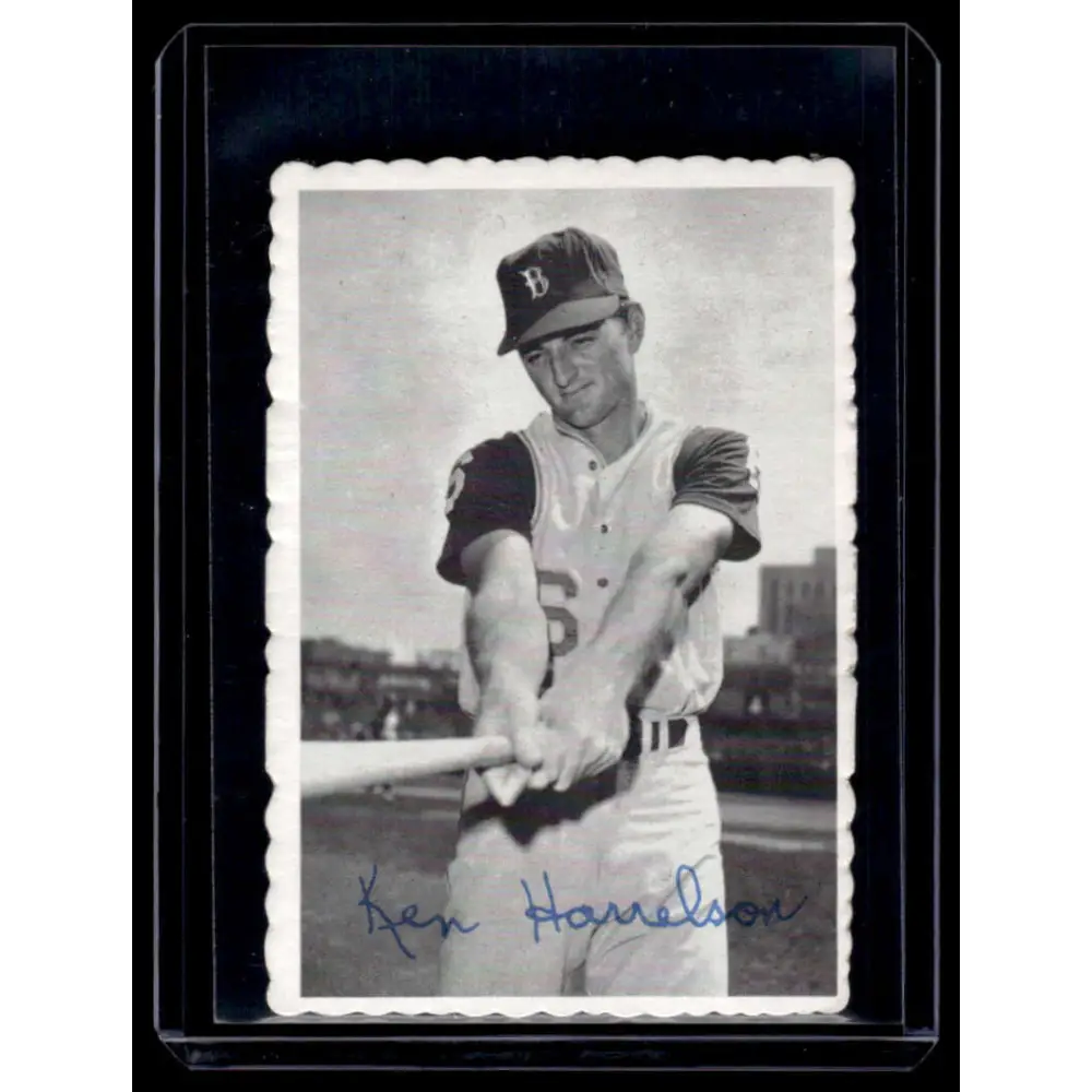 1969 Topps #3 Ken Harrelson EX Boston Red Sox Baseball Card Image 1