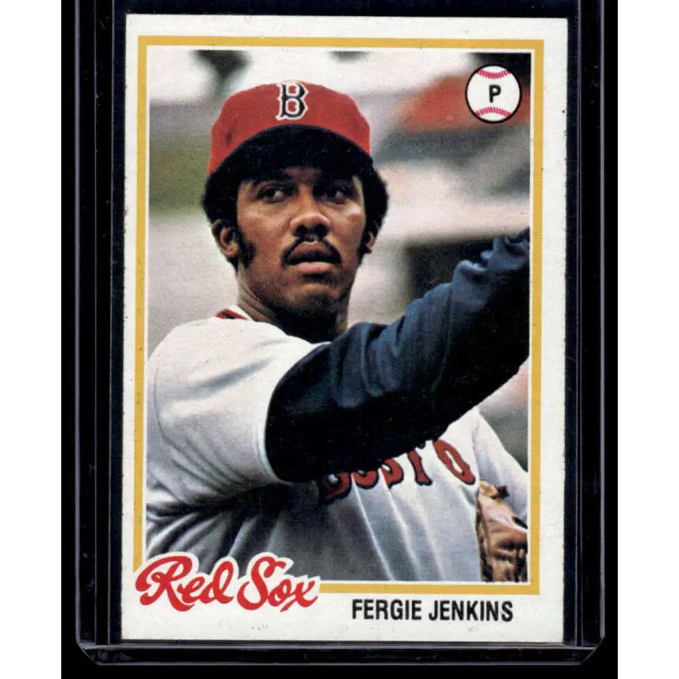 1978 Topps #720 Fergie Jenkins Boston Red Sox EX Excellent Image 1