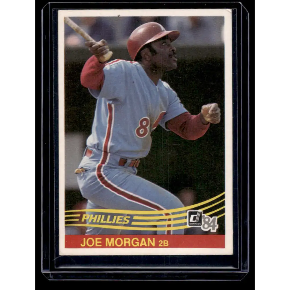 1984 Donruss #355 Joe Morgan EX Philadelphia Phillies Baseball Card Image 1