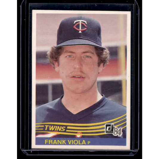 1984 Donruss #364 Frank Viola Minnesota Twins NM-MT Baseball Card Image 1