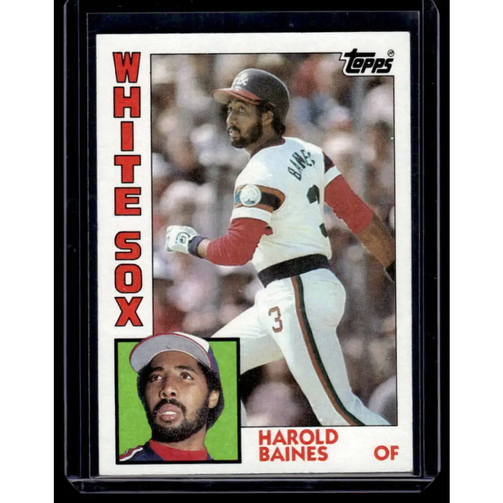 1984 Topps #434 Harold Baines Chicago White Sox EX Excellent Image 1
