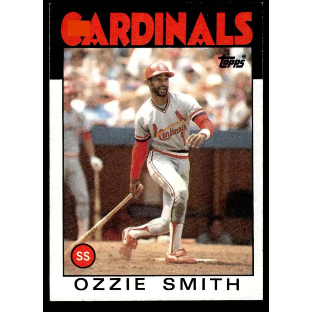 1986 Topps #730 Ozzie Smith EX/NM St. Louis Cardinals Baseball Card Image 1