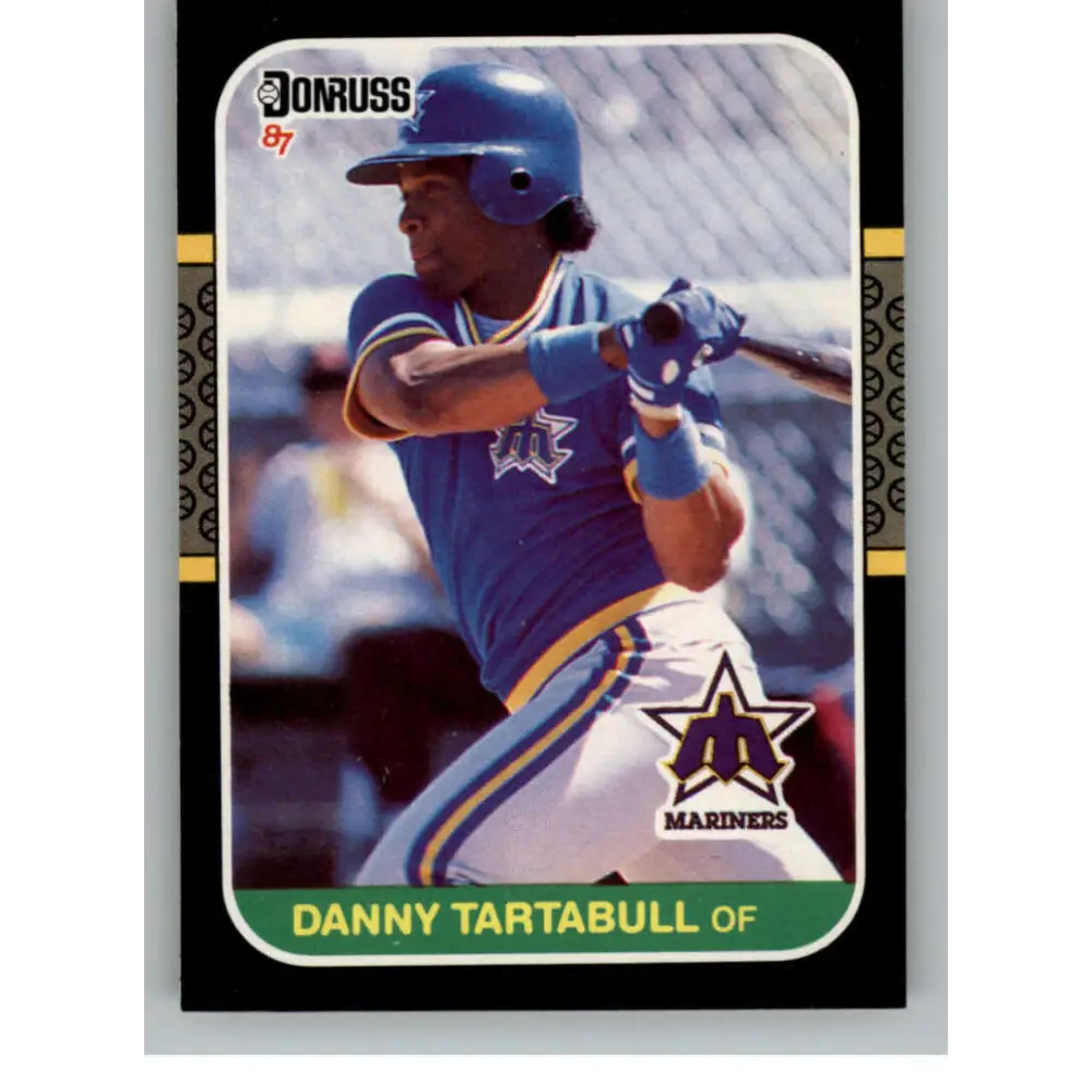 1987 Donruss #147 Danny Tartabull EX Excellent Seattle Mariners Baseball Card  Image 1