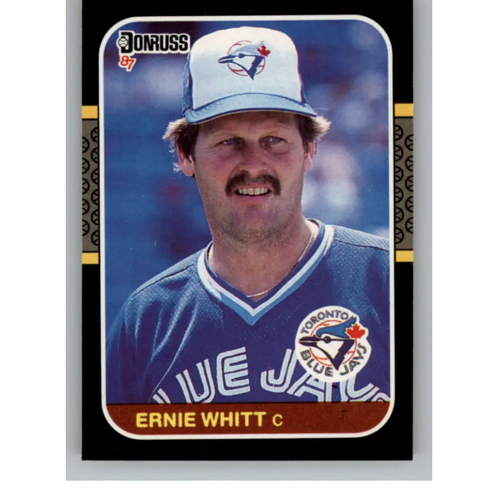 1987 Donruss #148 Ernie Whitt EX Excellent Toronto Blue Jays Baseball Card  Image 1