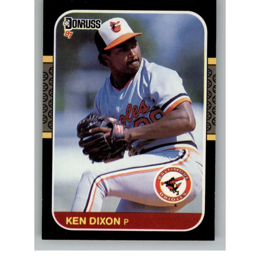 1987 Donruss #171 Ken Dixon EX Excellent Baltimore Orioles Baseball Card  Image 1