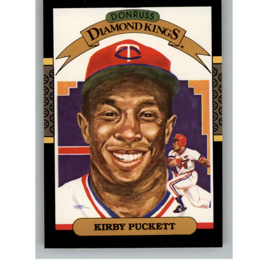 1987 Donruss #19 Kirby Puckett EX Excellent Minnesota Twins Baseball Card  Image 1