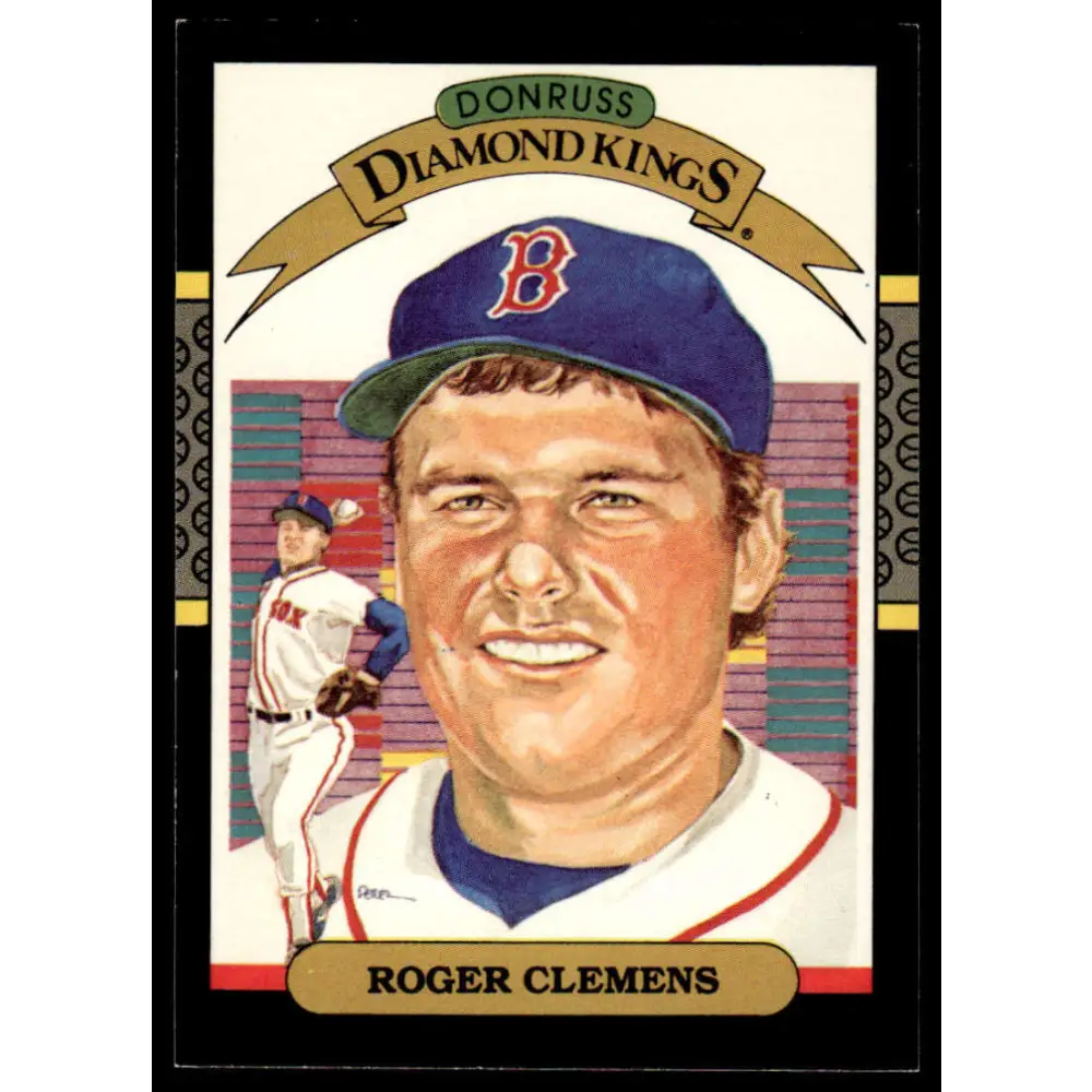 1987 Donruss #2 Roger Clemens EX/NM Boston Red Sox Baseball Card Image 1