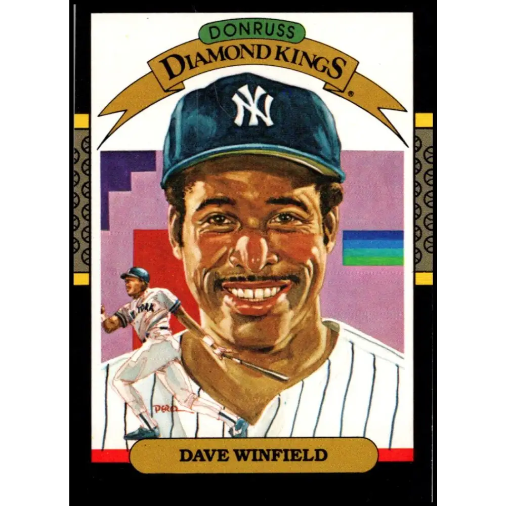 1987 Donruss #20 Dave Winfield EX Excellent New York Yankees Baseball Card  Image 1