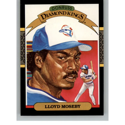 1987 Donruss #21 Lloyd Moseby EX Excellent Toronto Blue Jays Baseball Card  Image 1