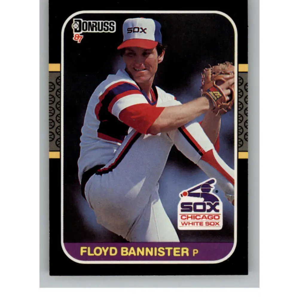 1987 Donruss #211 Floyd Bannister EX Excellent Chicago White Sox Baseball Card  Image 1