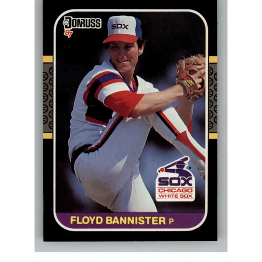 1987 Donruss #211 Floyd Bannister EX Excellent Chicago White Sox Baseball Card  Image 1