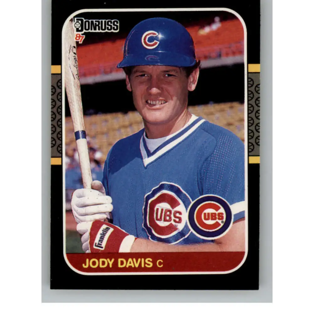 1987 Donruss #269 Jody Davis EX Excellent Chicago Cubs Baseball Card  Image 1