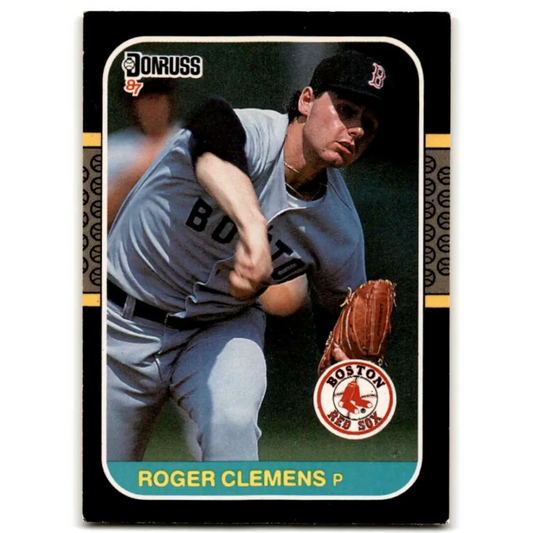 1987 Donruss #276 Roger Clemens EX Excellent Boston Red Sox Baseball Card  Image 1