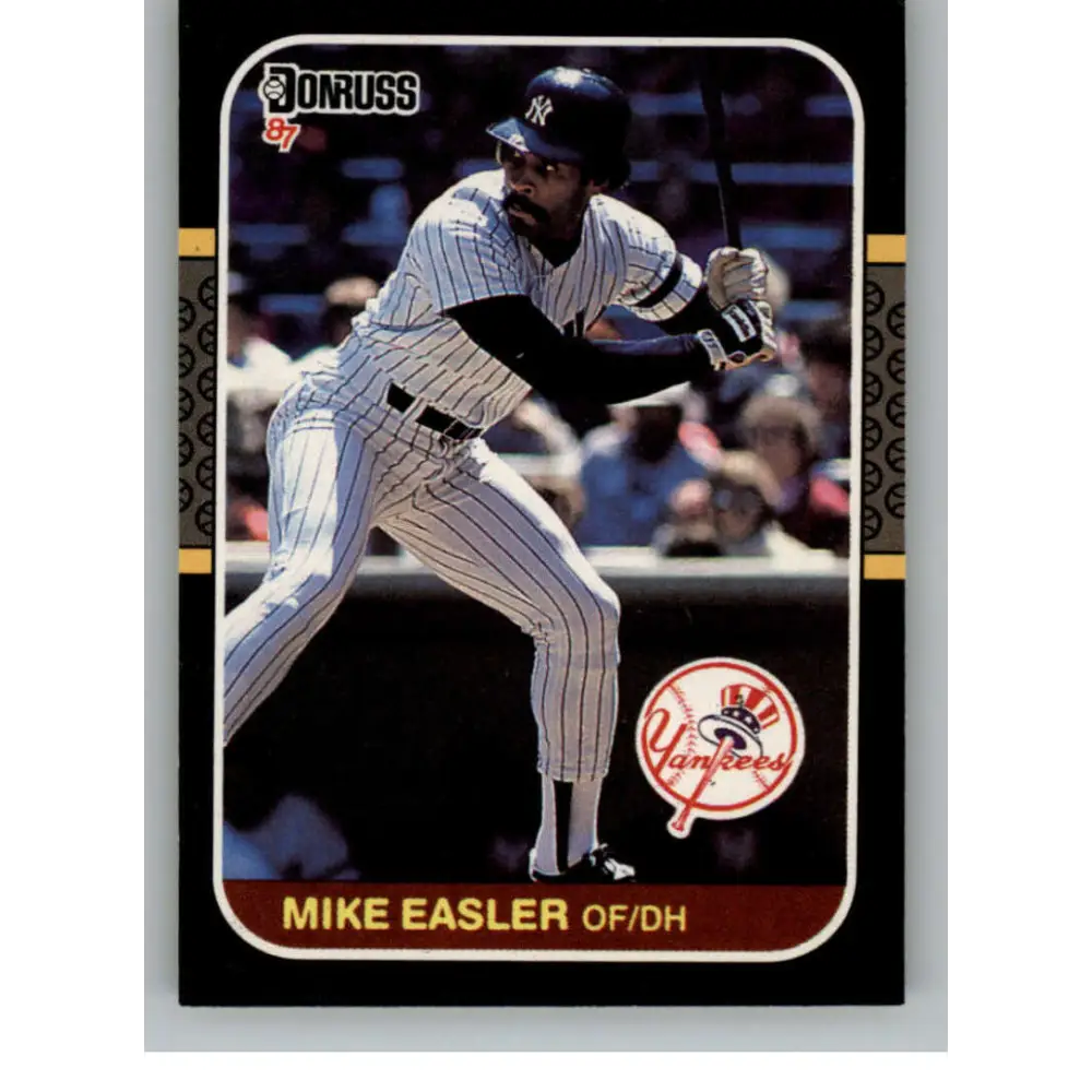 1987 Donruss #277 Mike Easler EX Excellent New York Yankees Baseball Card  Image 1