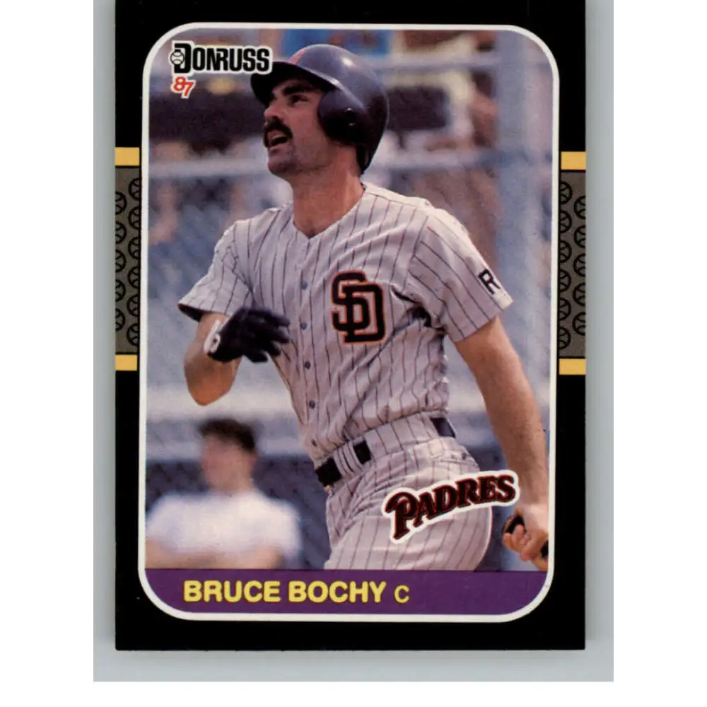 1987 Donruss #311 Bruce Bochy EX Excellent San Diego Padres Baseball Card  Image 1