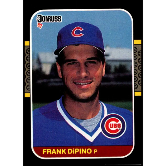 1987 Donruss #416 Frank DiPino EX Excellent Chicago Cubs Baseball Card  Image 1