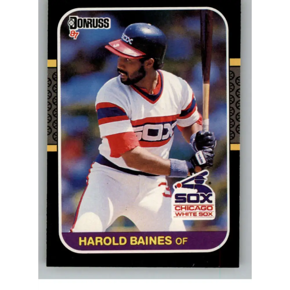 1987 Donruss #429 Harold Baines EX Excellent Chicago White Sox Baseball Card  Image 1