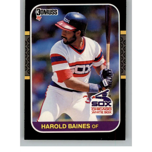 1987 Donruss #429 Harold Baines EX Excellent Chicago White Sox Baseball Card  Image 1