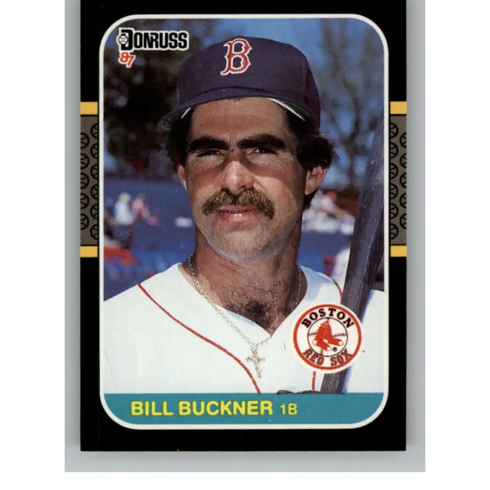 1987 Donruss #462 Bill Buckner EX Excellent Boston Red Sox Baseball Card  Image 1