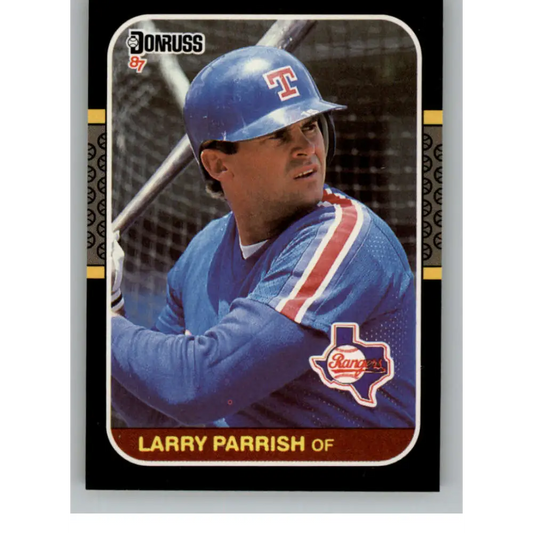 1987 Donruss #469 Larry Parrish EX Excellent Texas Rangers Baseball Card  Image 1