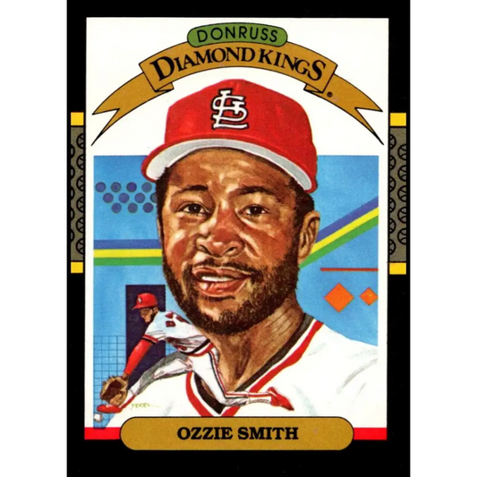 1987 Donruss #5 Ozzie Smith EX Excellent St. Louis Cardinals Baseball Card  Image 1