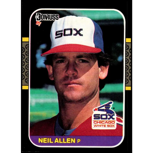 1987 Donruss #507 Neil Allen EX Excellent Chicago White Sox Baseball Card  Image 1