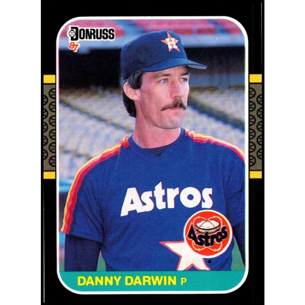 1987 Donruss #508 Danny Darwin EX Excellent Houston Astros Baseball Card  Image 1