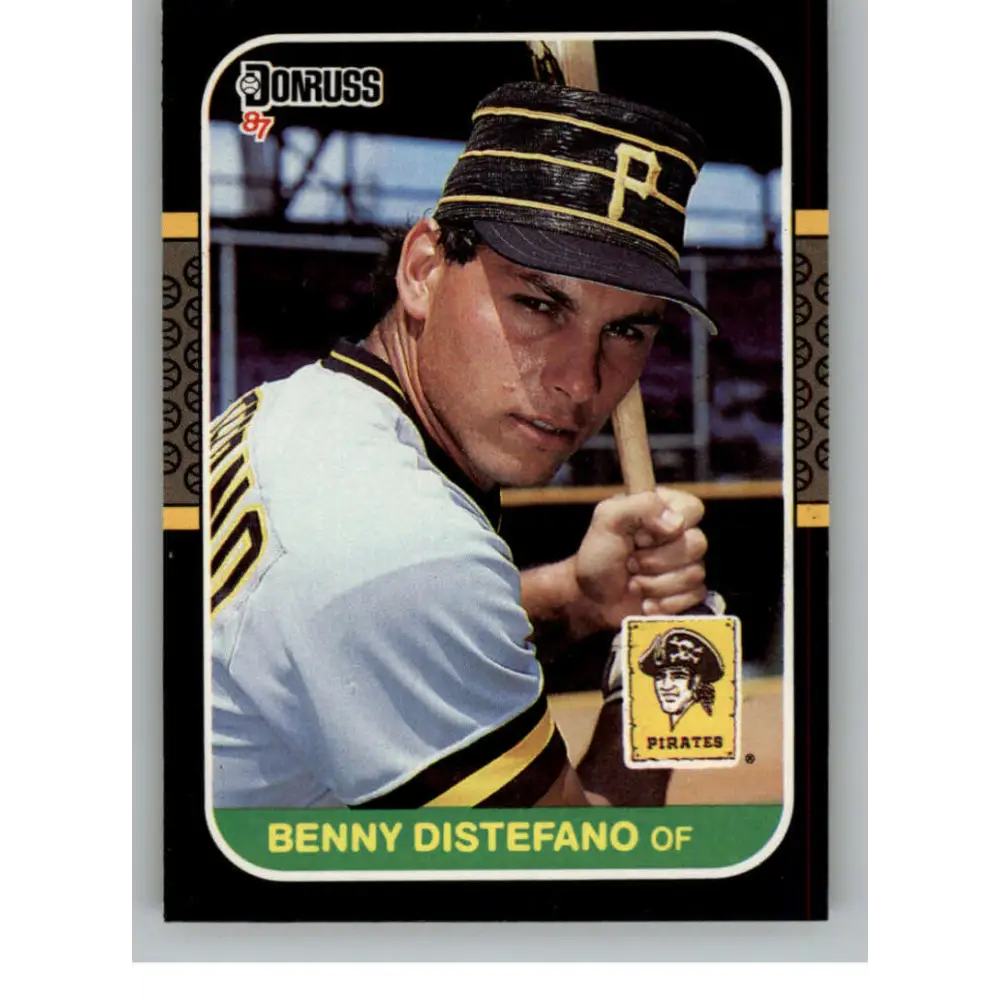 1987 Donruss #514 Benny Distefano EX Excellent Pittsburgh Pirates Baseball Card  Image 1