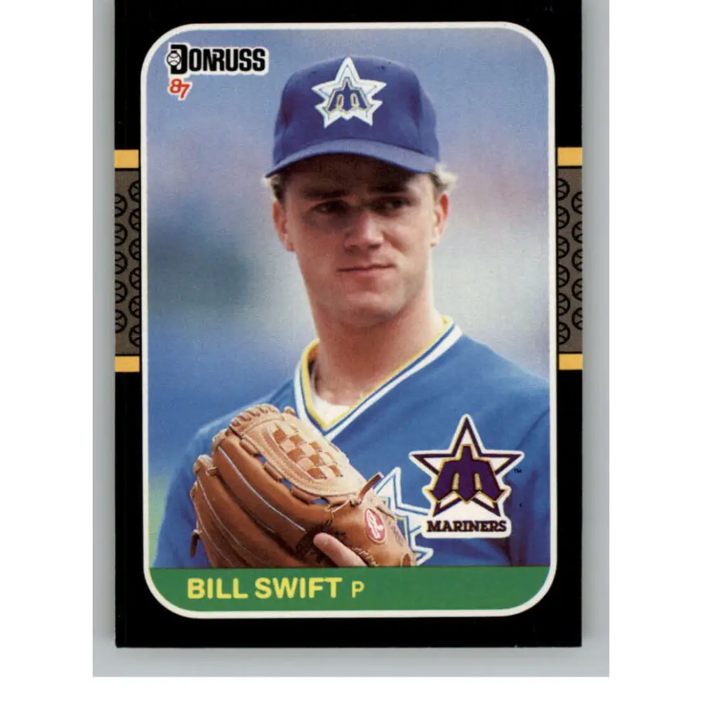 1987 Donruss #517 Bill Swift EX Excellent Seattle Mariners Baseball Card  Image 1
