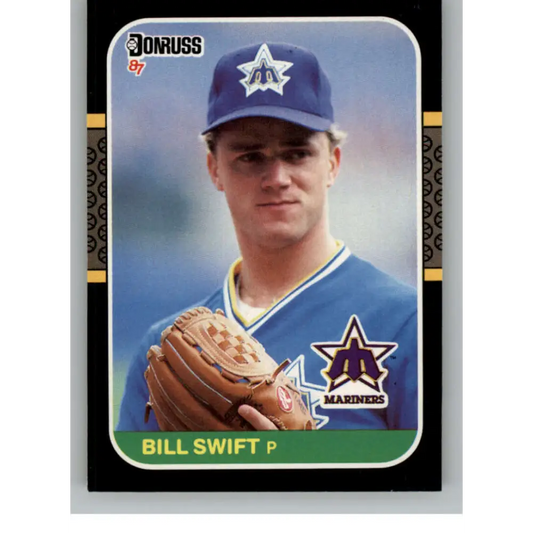1987 Donruss #517 Bill Swift EX Excellent Seattle Mariners Baseball Card  Image 1
