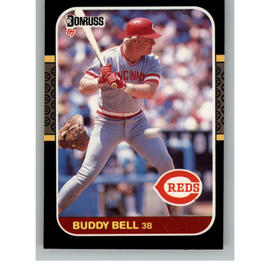 1987 Donruss #556 Buddy Bell EX Excellent Cincinnati Reds Baseball Card  Image 1