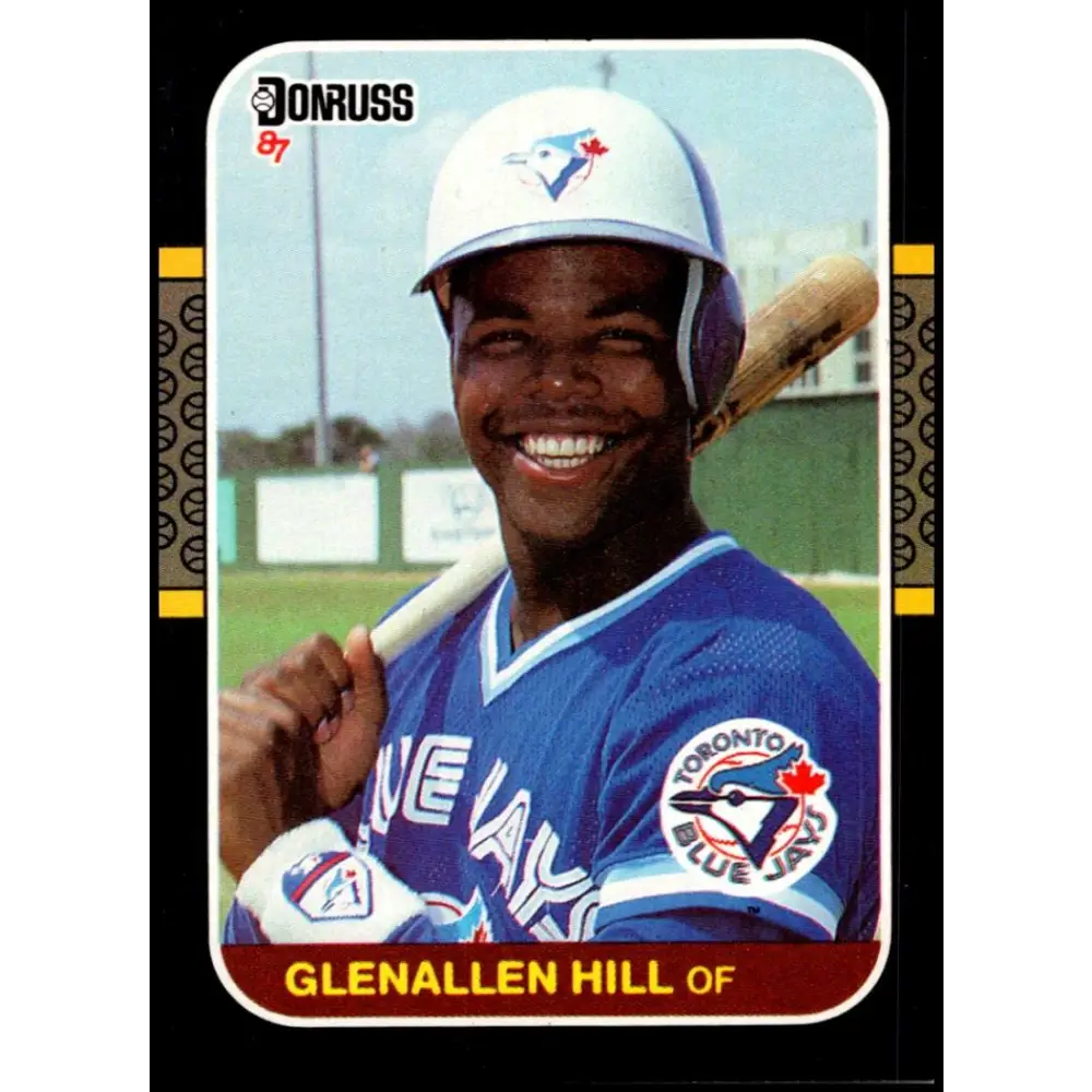 1987 Donruss #561 Glenallen Hill EX Excellent RC Rookie Toronto Blue Jays Baseball Card  Image 1