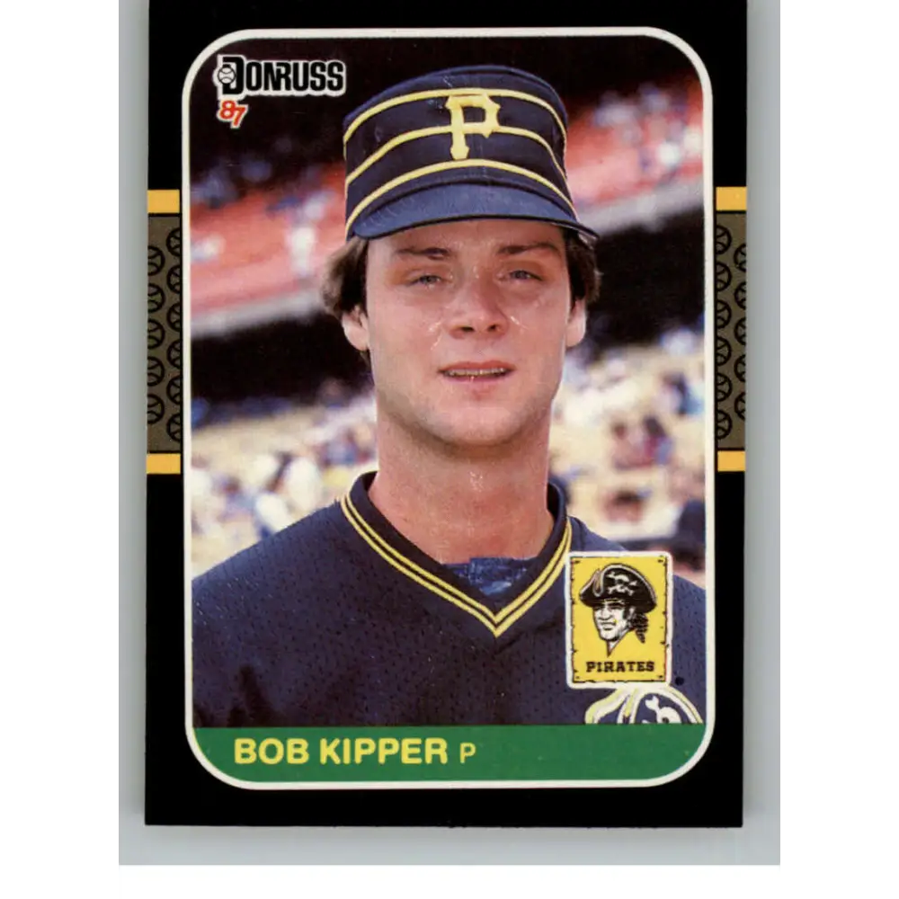 1987 Donruss #572 Bob Kipper EX Excellent Pittsburgh Pirates Baseball Card  Image 1