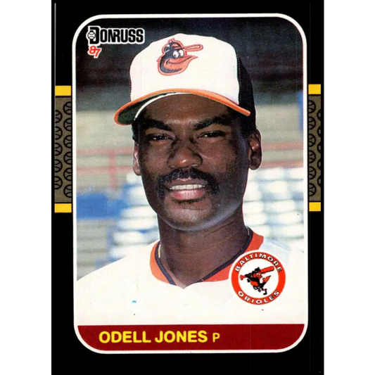 1987 Donruss #582 Odell Jones EX Excellent Baltimore Orioles Baseball Card  Image 1