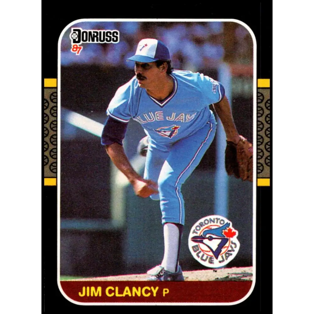 1987 Donruss #639 Jim Clancy EX Excellent Toronto Blue Jays Baseball Card  Image 1