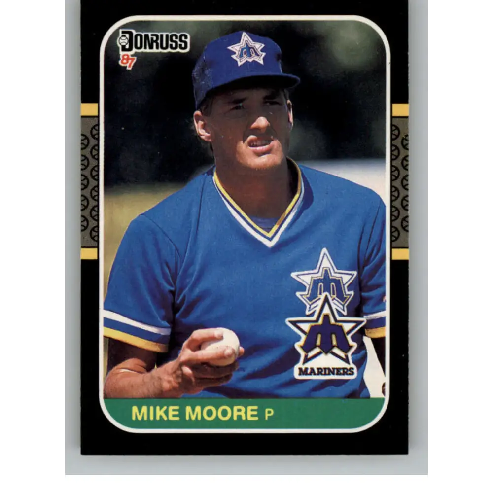 1987 Donruss #70 Mike Moore EX Excellent Seattle Mariners Baseball Card  Image 1