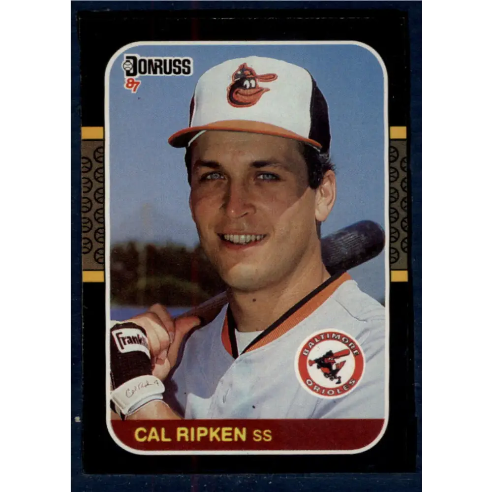 1987 Donruss #89 Cal Ripken Jr. EX Excellent Baltimore Orioles Baseball Card  Image 1