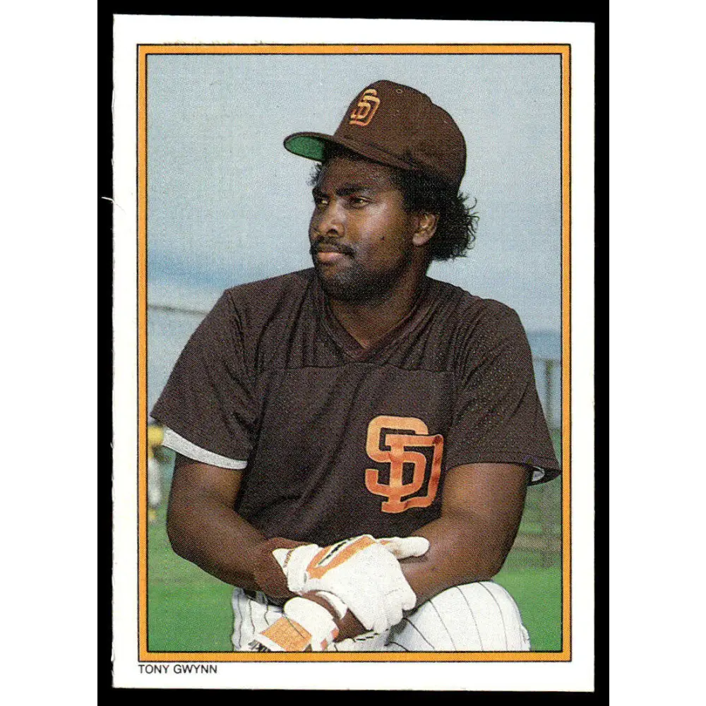 1987 Topps #2 Tony Gwynn NM/MT San Diego Padres Baseball Card Image 1
