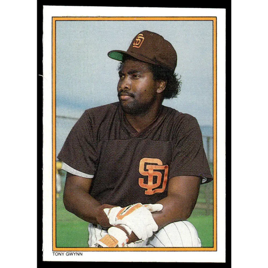 1987 Topps #2 Tony Gwynn NM/MT San Diego Padres Baseball Card Image 1