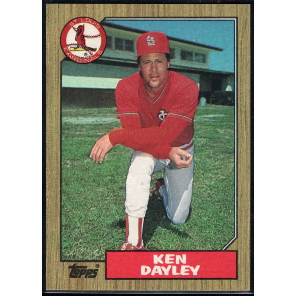 1987 Topps #59 Ken Dayley EX Excellent St. Louis Cardinals Baseball Card  Image 1