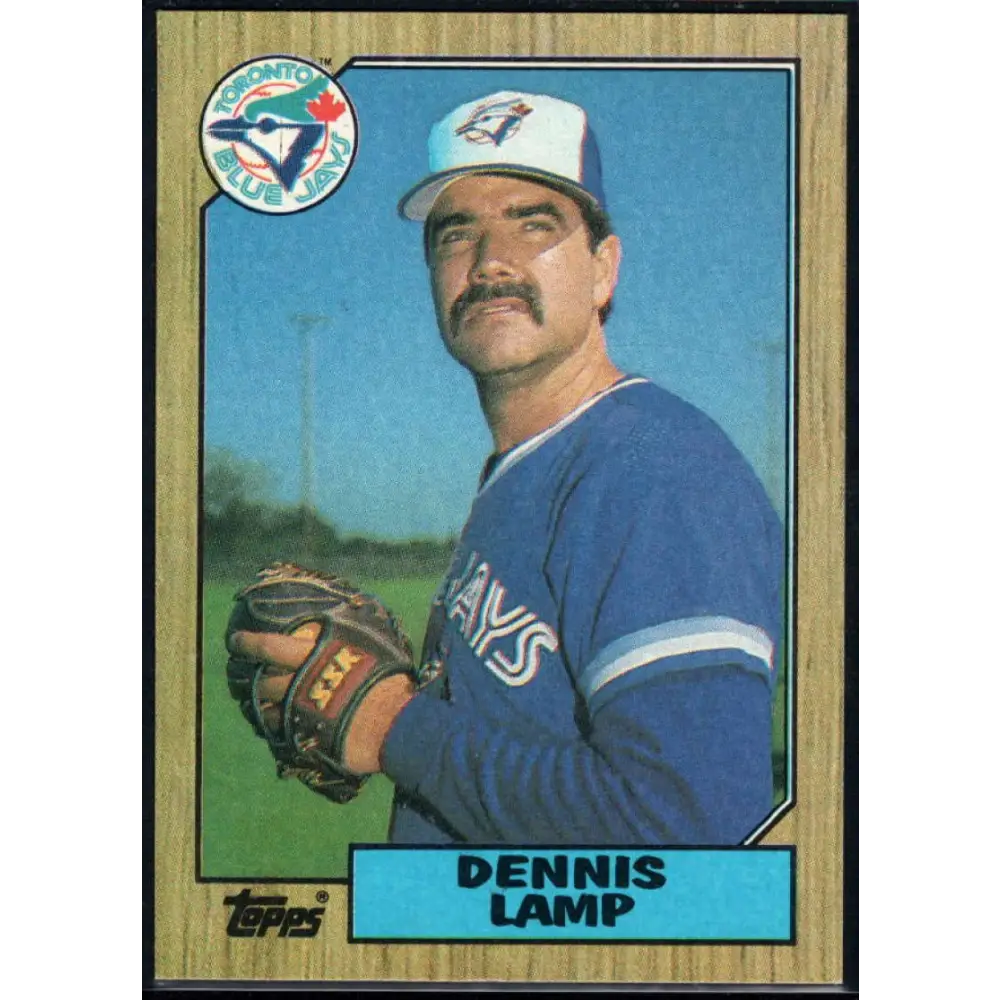 1987 Topps #768 Dennis Lamp EX Excellent Toronto Blue Jays Baseball Card  Image 1