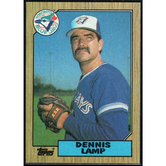 1987 Topps #768 Dennis Lamp EX Excellent Toronto Blue Jays Baseball Card  Image 1