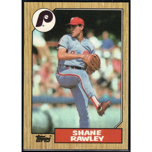 1987 Topps #771 Shane Rawley EX Excellent Philadelphia Phillies Baseball Card  Image 1