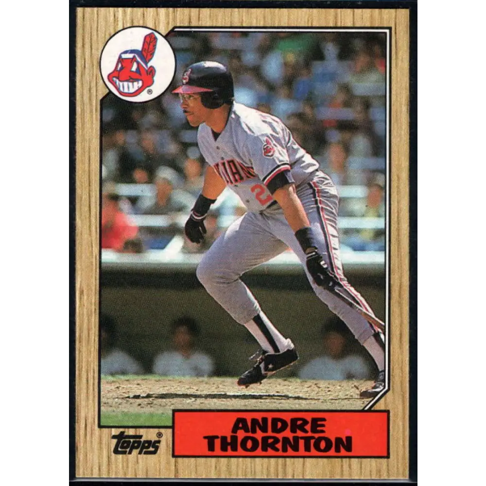 1987 Topps #780 Andre Thornton EX Excellent Cleveland Indians Baseball Card  Image 1
