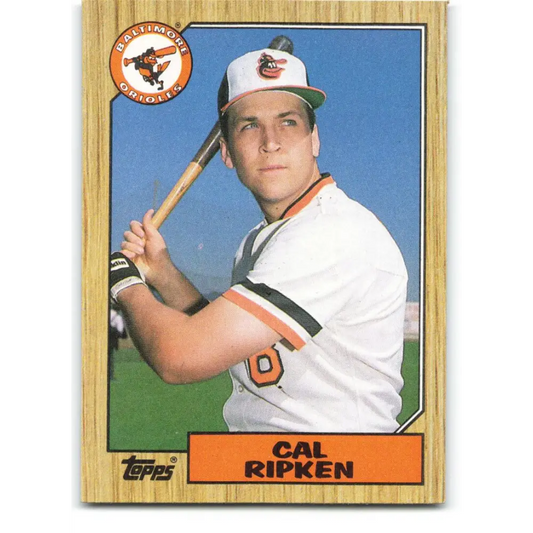 1987 Topps #784 Cal Ripken Jr. EX Excellent Baltimore Orioles Baseball Card  Image 1