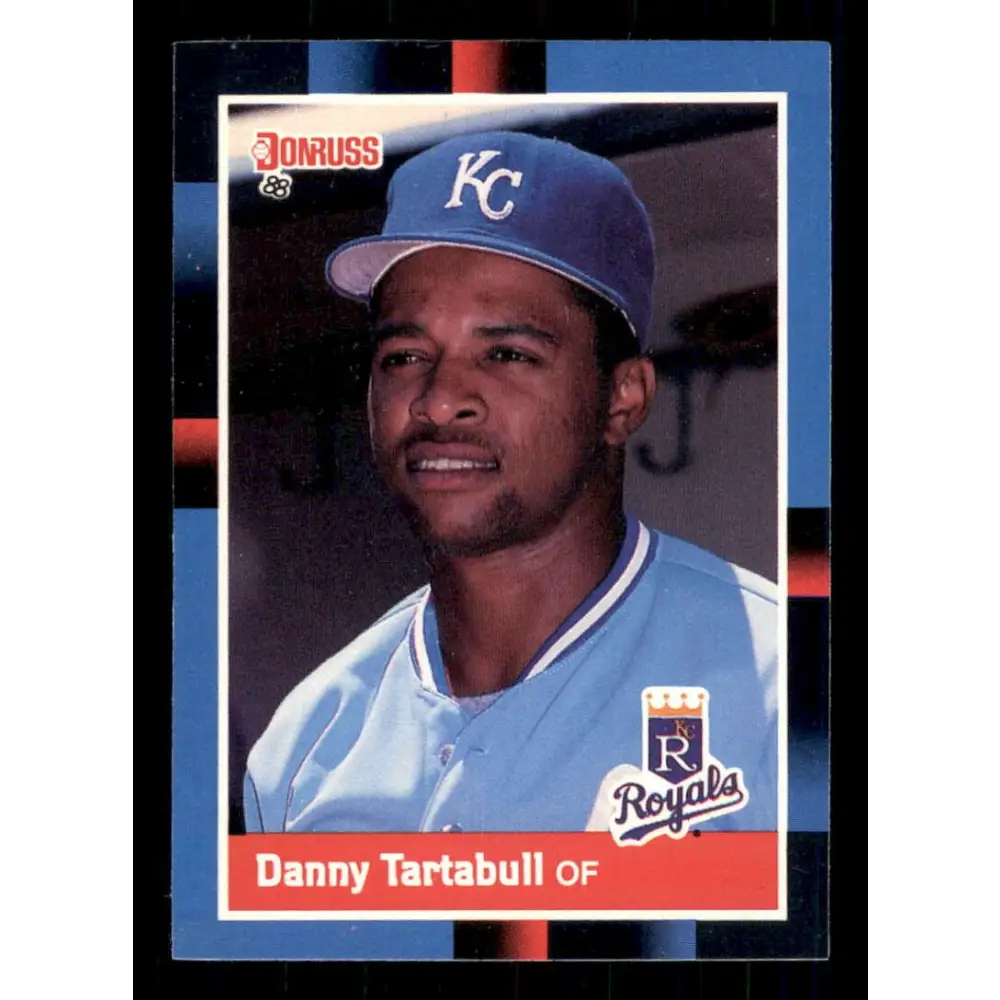 1988 Donruss #177 Danny Tartabull EX Kansas City Royals Baseball Card Image 1