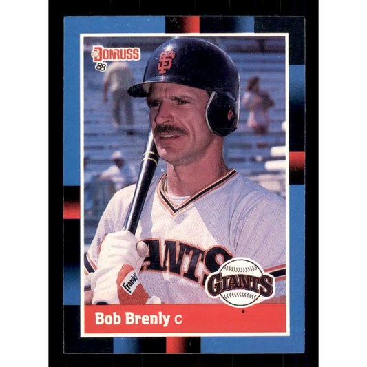 1988 Donruss #189 Bob Brenly EX San Francisco Giants Baseball Card Image 1